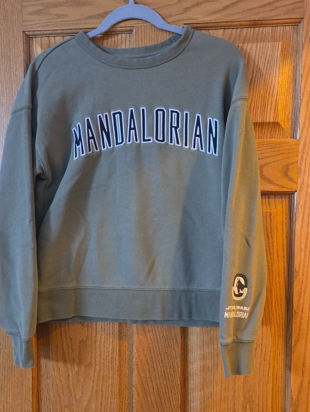 Star Wars Olive Green GAP Logo Sweatshirt, Boys Xxl 14-16